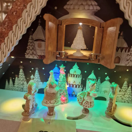 Decoro Casetta Avvento EDG Enzo De Gasperi – Decorazione Natalizia di Design