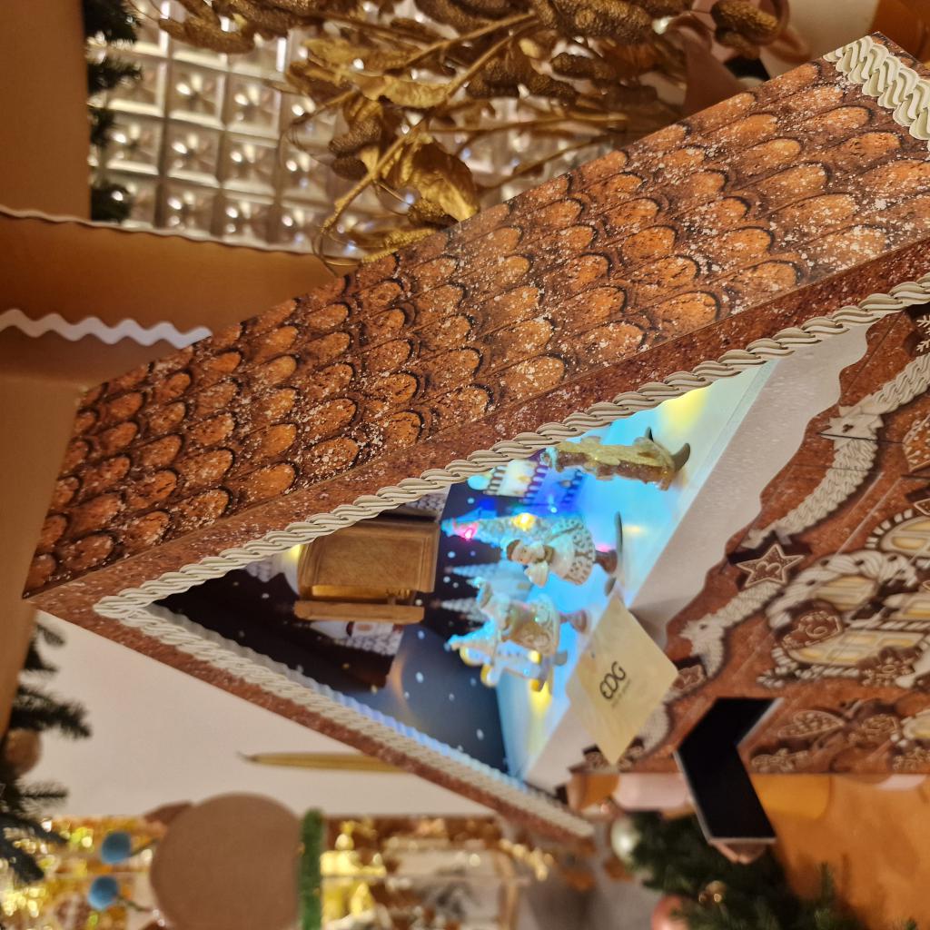 Decoro Casetta Avvento EDG Enzo De Gasperi – Decorazione Natalizia di Design