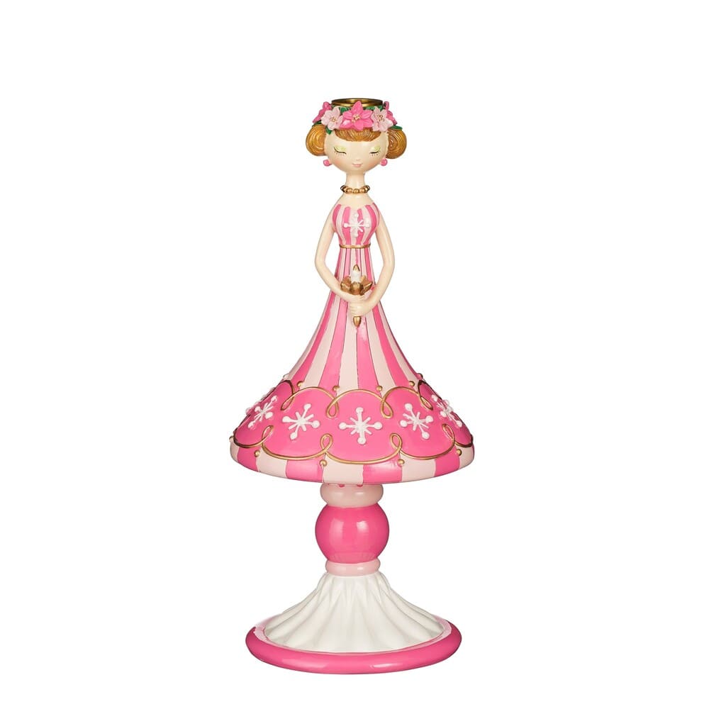 Acquista Portacandele ragazza rosa North Pole Christmas Shop®