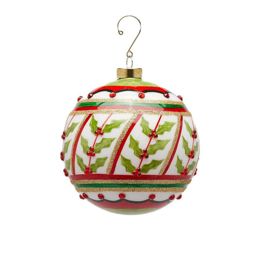 Acquista Addobbo Palla Agrifoglio di EDG per Natale 2024