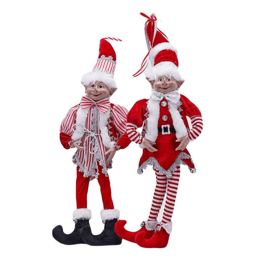 Acquista Decoro Elfo Set di 2 Assortiti di EDG per Natale 2024