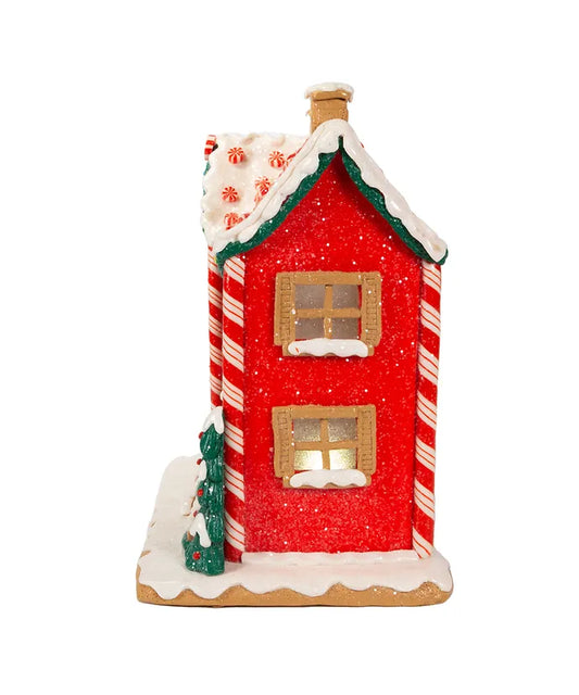 Casetta Luminosa di Natale Gingerbread Kurt Adler