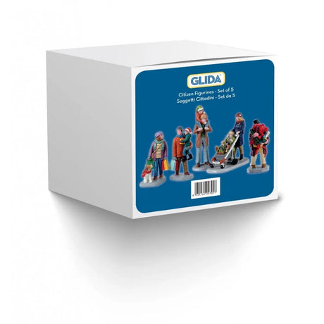 Glida Europe kit di scorrimento personaggi Lemax Moderni