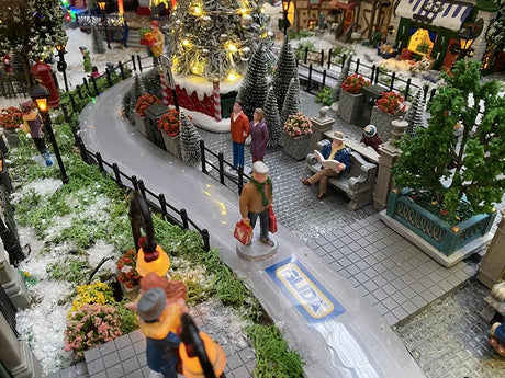 Glida Europe kit di scorrimento personaggi Lemax Classici