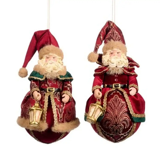 Babbo Natale sulla palla Goodwill set 2 B 86006