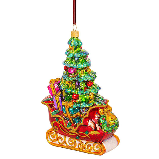 Scopri l'Incanto Natalizio con le Decorazioni in Vetro Soffiate a Bocca e Dipinte a Mano da Huras Family Polonia – Glassware.