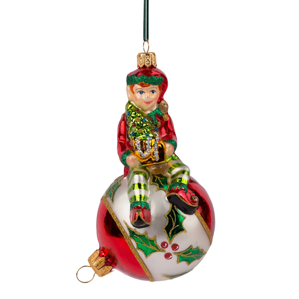 Huras Family Elf on a Christmas Ball