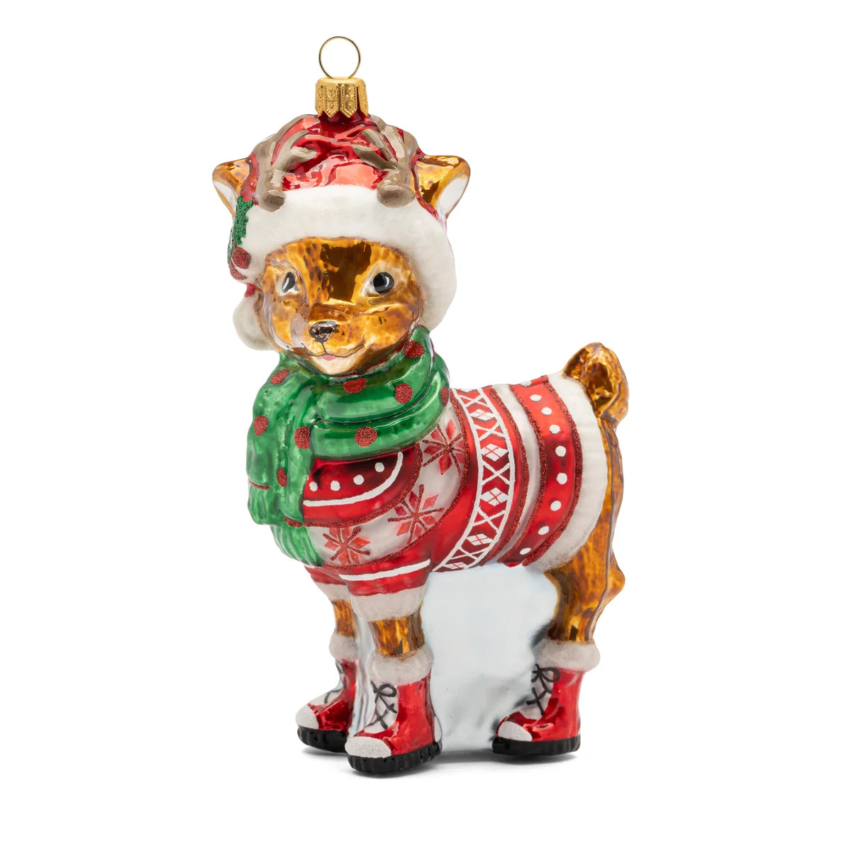 Huras Family Baby Reindeer in Sweater | Addobbo Natale