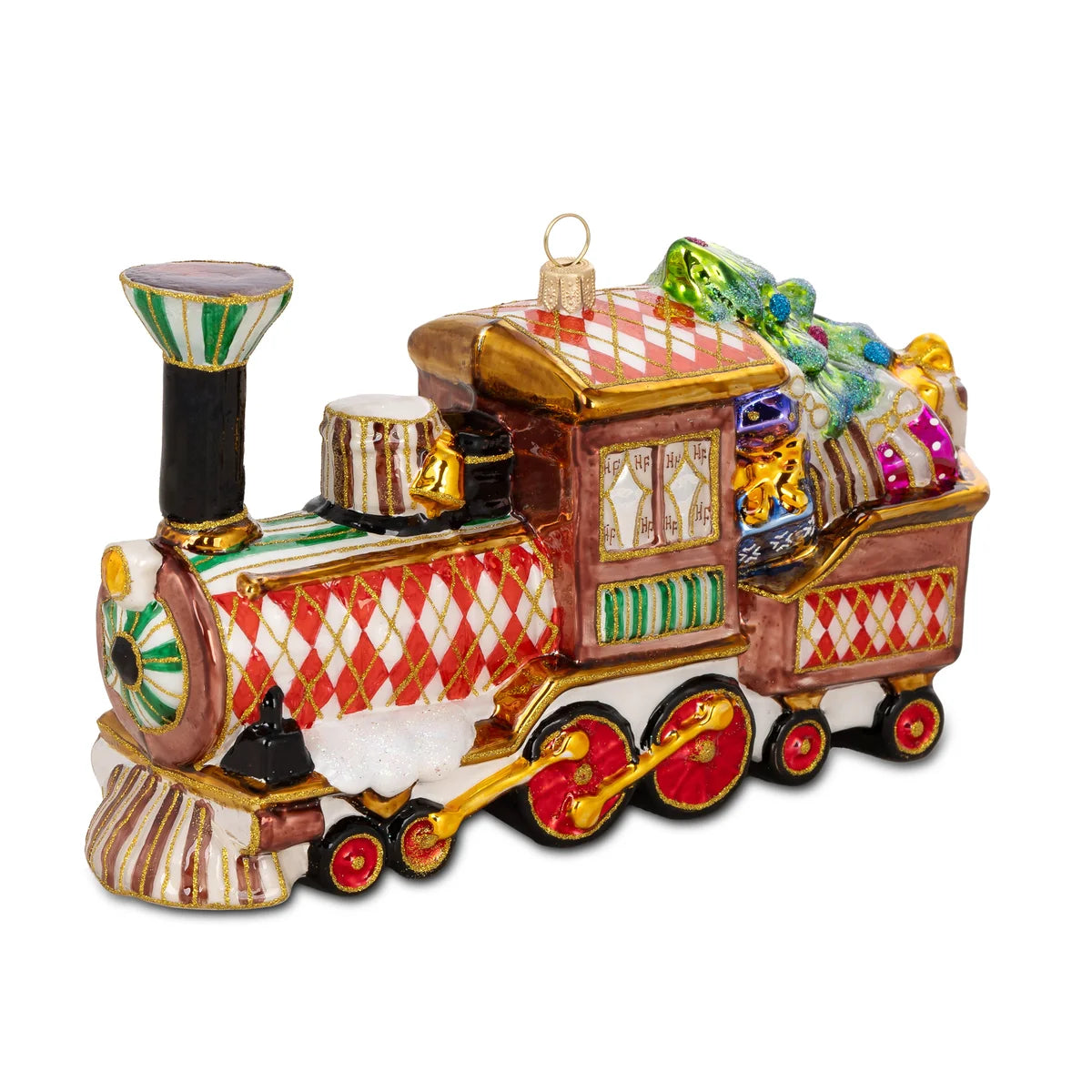 Huras Family Locomotive with Christmas Tree