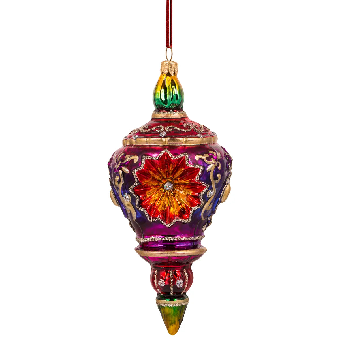Huras Family Reflector Finial | Addobbo Natale