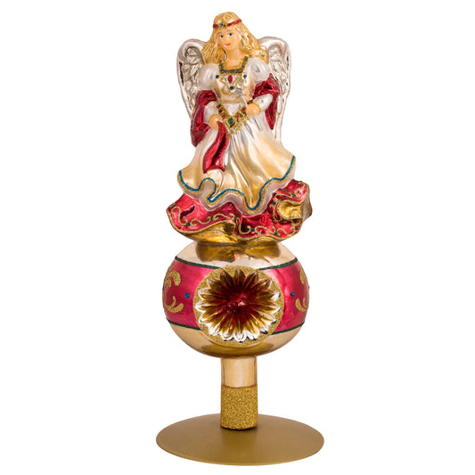 Huras Family Topper with Angel | Puntale Natale