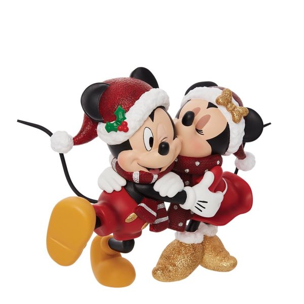 Disney Showcase - Topolino e Minnie figurina di Natale
