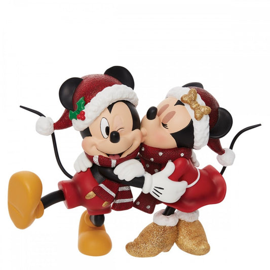 Disney Showcase - Topolino e Minnie figurina di Natale