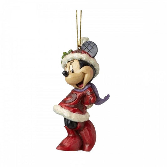 Jim Shore - Ornamento di Natale Minnie