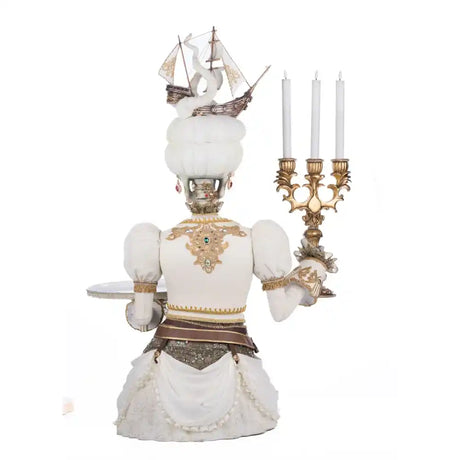 Scheletro Adelaide con candelabro e vassoio Katherine's Collection