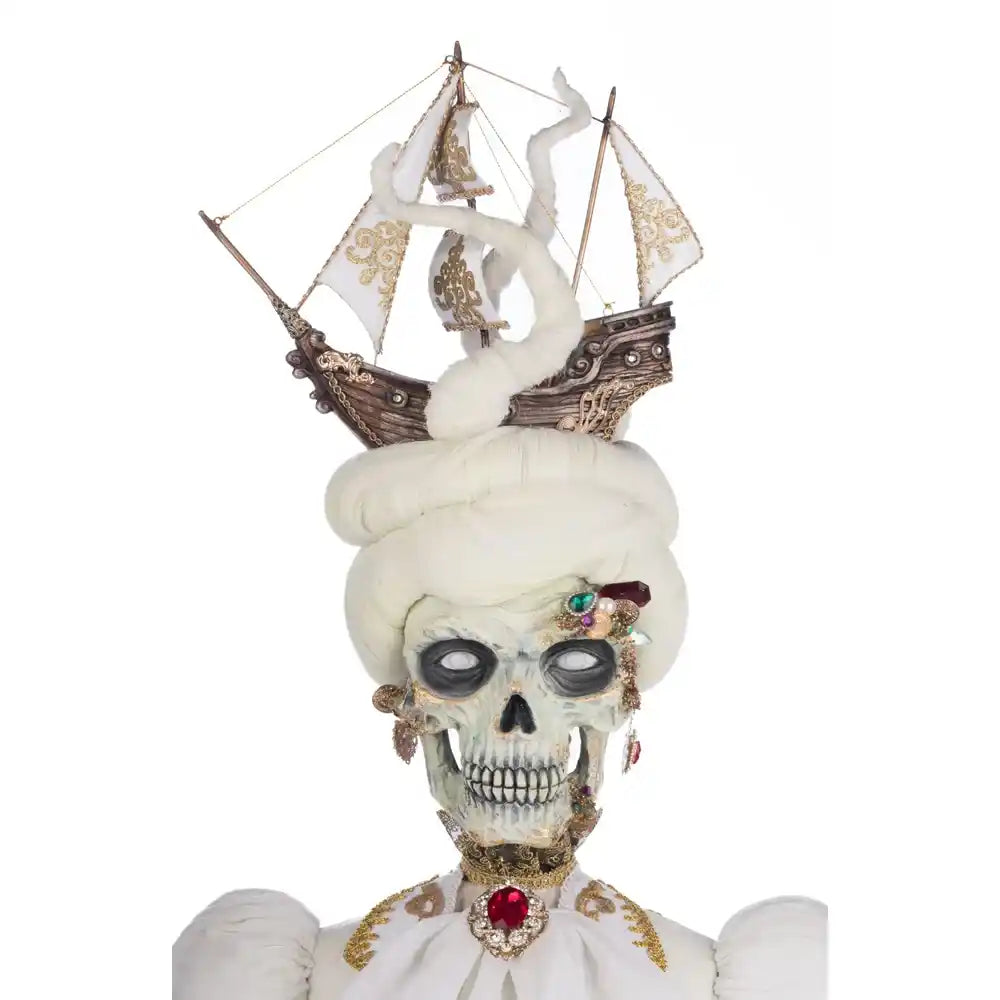 Scheletro Adelaide con candelabro e vassoio Katherine's Collection