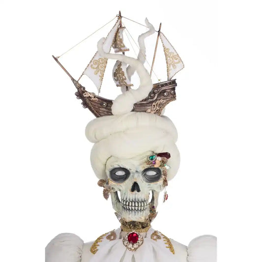 Scheletro Adelaide con candelabro e vassoio Katherine's Collection