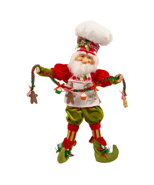 Ornamento Santa Claus in Cucina Kurt Adler