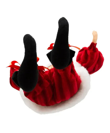 Elfo di Babbo Natale Bianco e Rosso Kurt Adler