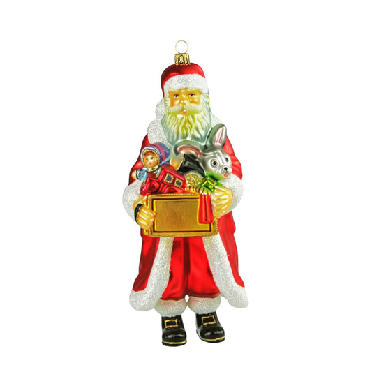 Acquista in Italia Komozja Family Natale 2025 Babbo Natale con una scatola di giocattoli