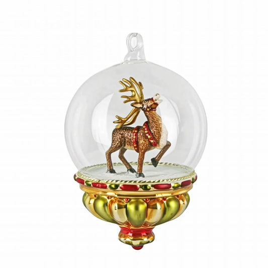 Acquista in Italia Komozja Family Natale 2025 Globo con renne