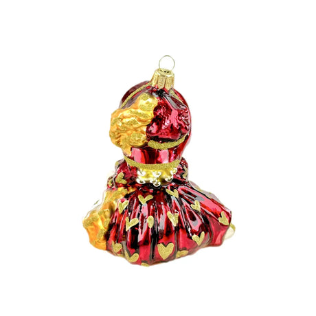 Sitting Vintage Girl Koronex 1195X Decorazione Natale