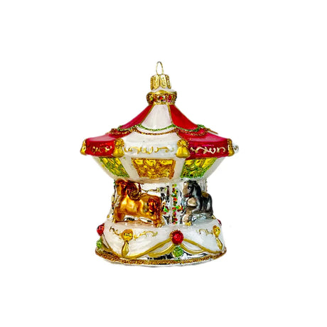 Carousel Koronex 2495X Decorazione Natale Carosello Vetro