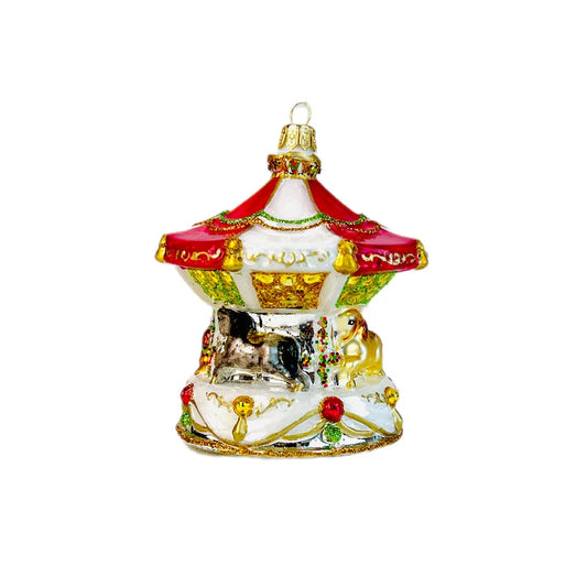 Carousel Koronex 2495X Decorazione Natale Carosello Vetro