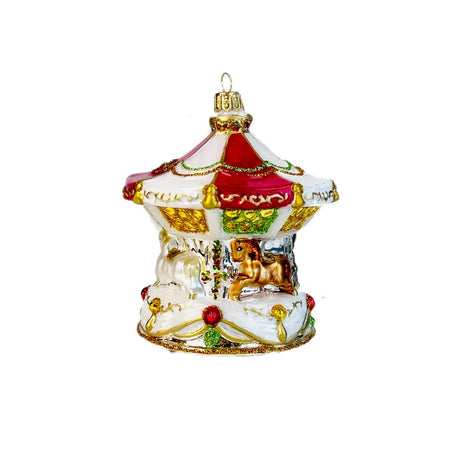 Carousel Koronex 2495X Decorazione Natale Carosello Vetro