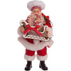 Kurt Adler Fabriché Chef Santa 27 cm – Babbo Natale Chef con Pan di Zenzero | North Pole Christmas Shop®