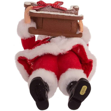 Kurt Adler Fabriché Chef Santa 27 cm – Babbo Natale Chef con Pan di Zenzero | North Pole Christmas Shop®