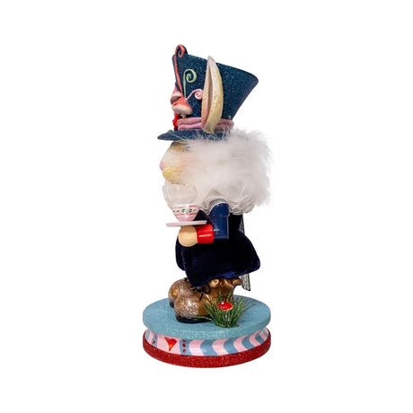 Kurt Adler Hollywood White Rabbit Nutcracker 30 cm – Schiaccianoci Bianconiglio | North Pole Christmas Shop®
