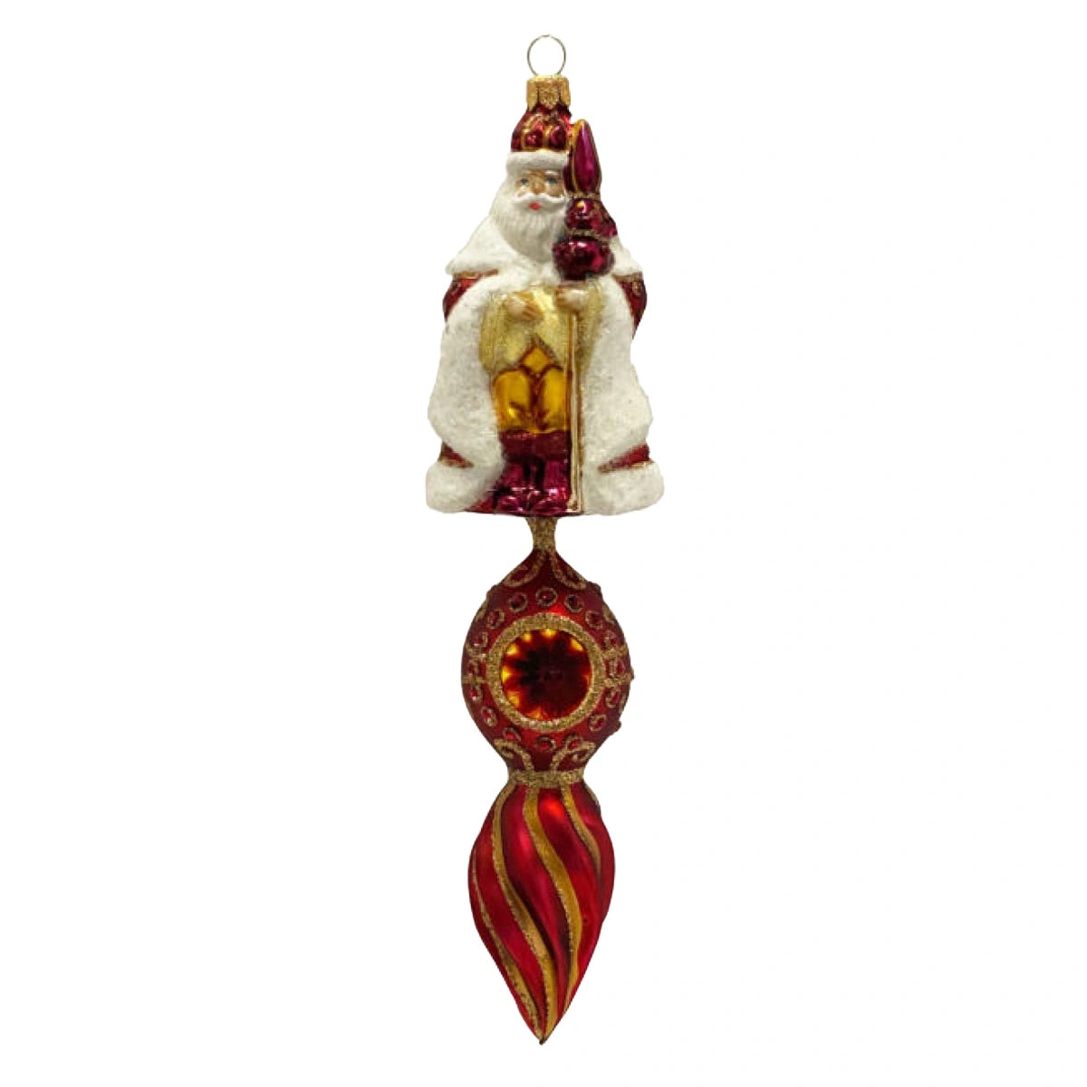 Preordina Christmas Couture Most Wonderful Time of the Year Ornamento Albero in Vetro