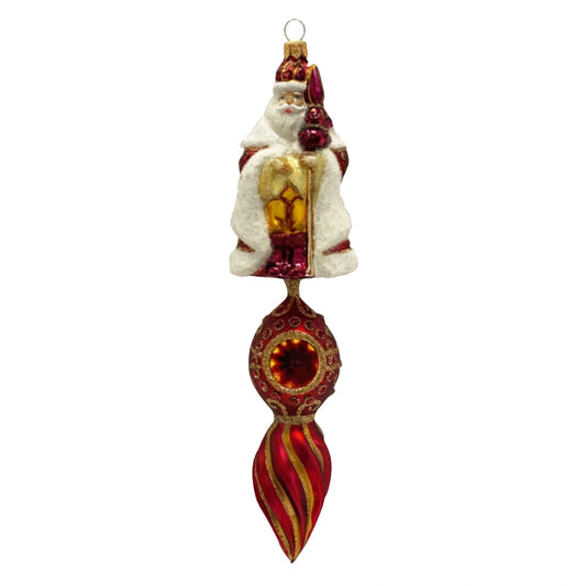 Preordina Christmas Couture Most Wonderful Time of the Year Ornamento Albero in Vetro