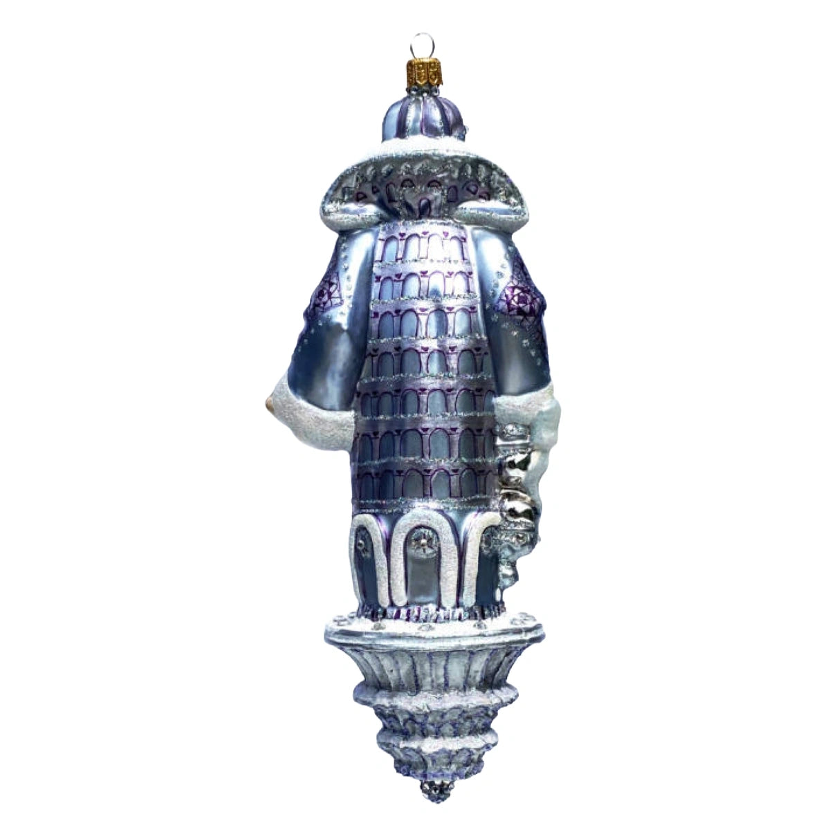 Tuscan Masterpiece Pisa Ornamento Albero in Vetro