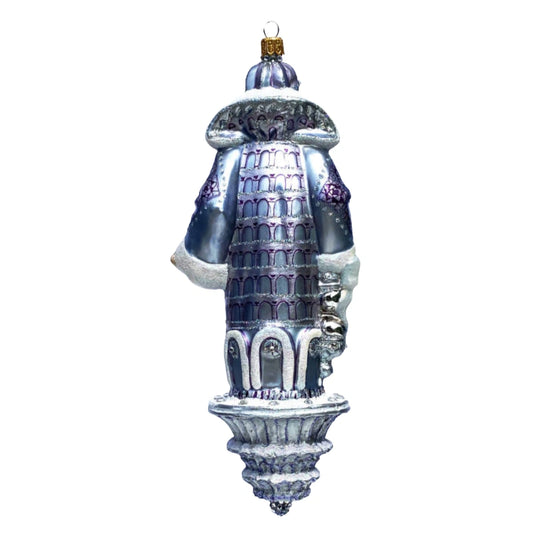 Tuscan Masterpiece Pisa Ornamento Albero in Vetro