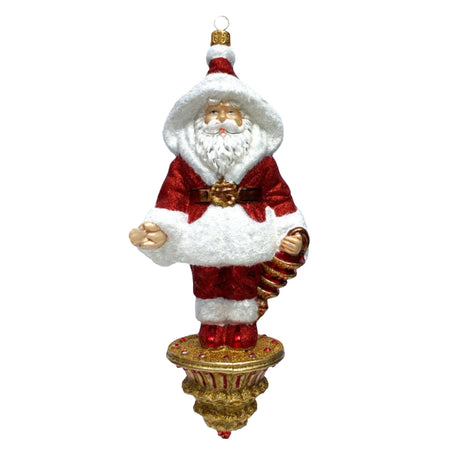 Preordina Christmas Couture Singing in the Snow Ornamento Albero in Vetro