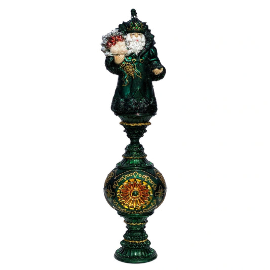 Preordina Christmas Couture The Jolly and the Ivy Decoro Tavolo in Vetro