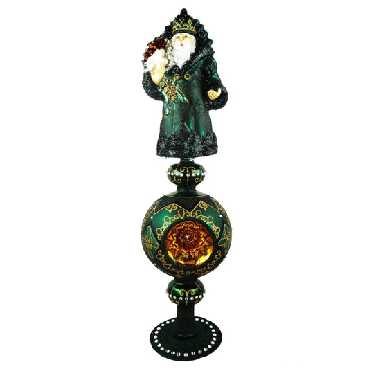 Preordina Christmas Couture The Jolly and the Ivy Puntale Albero in Vetro