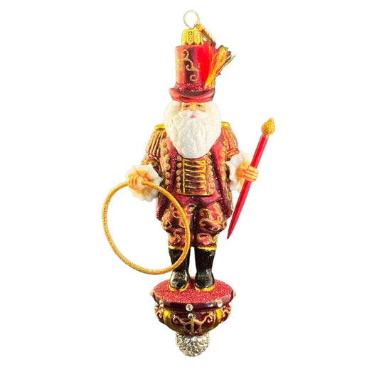 Preordina Christmas Couture Greatest Christmas Showman Ornamento Albero in Vetro