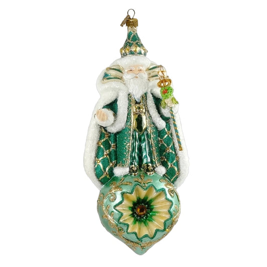 Preordina Christmas Couture Merry Berryman Ornamento Albero in Vetro