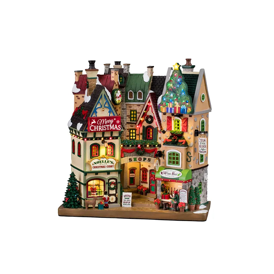Lemax 15804 Tis The Season Shops | North Pole Christmas Shop