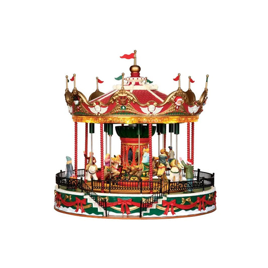 Lemax 34682 Santa Carousel | North Pole Christmas Shop