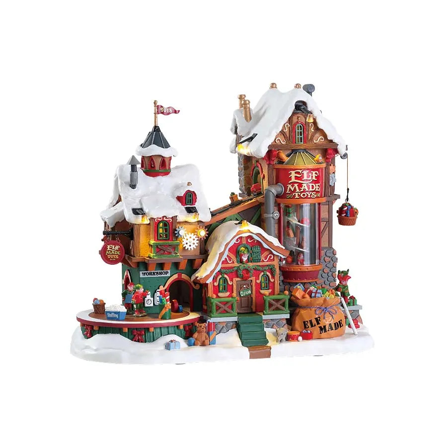 Lemax 75190 Elf Made Toy Factory | North Pole Christmas Shop