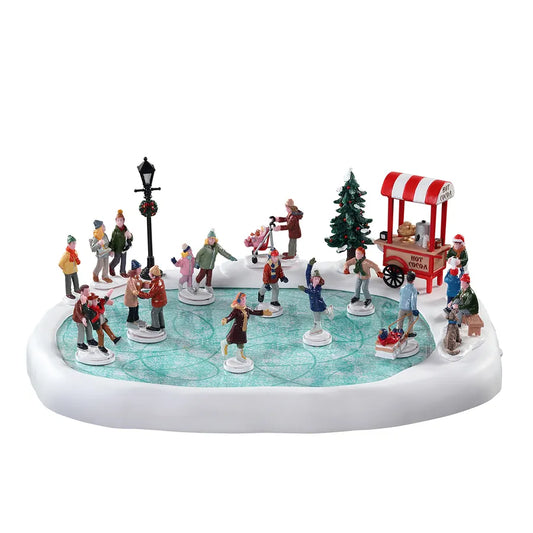 Lemax 94048 Village Skating Pond | North Pole Christmas Shop