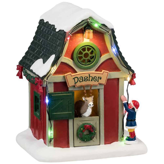 Lemax Dasher's Den – Villaggio di Natale Lemax | North Pole Christmas Shop®