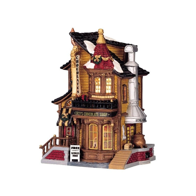 Lemax Lucy Chocolate Shop – Villaggio di Natale Lemax | North Pole Christmas Shop®