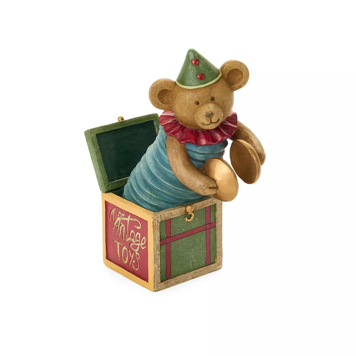 Orsetto A Molla Nuvole di Stoffa