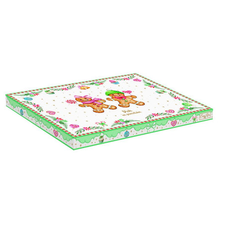 Piatto sagomato in porcellana Sweet Christmas Easy Life