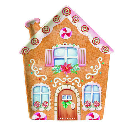 Piatto sagomato 21x25,5 cm in porcellana SWEET CHRISTMAS Easy Life